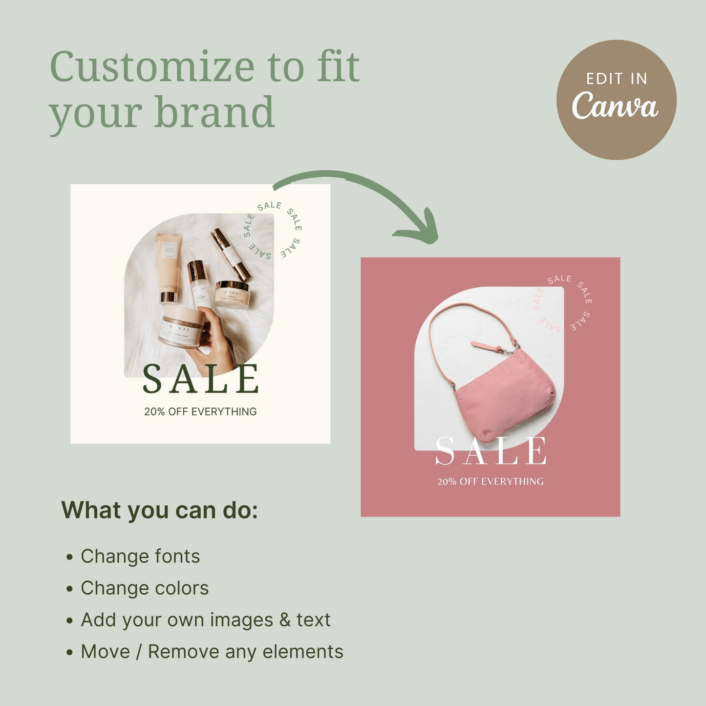 Natura Social Media Templates