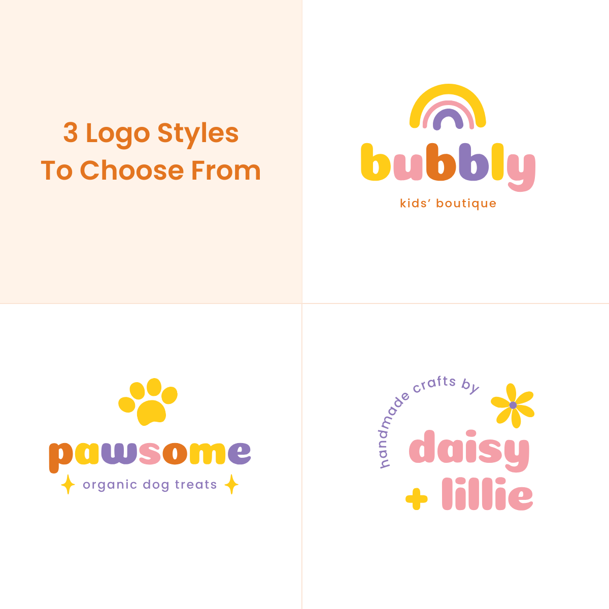 Bubbly Complete eComm Branding Kit