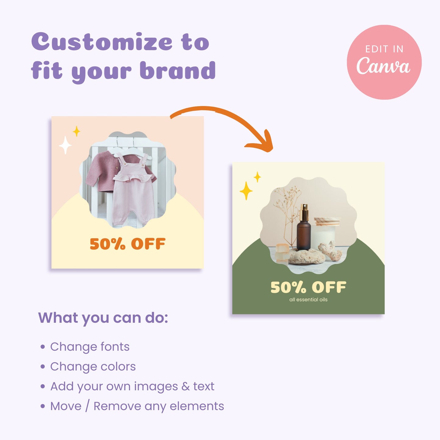 Bubbly Social Media Templates