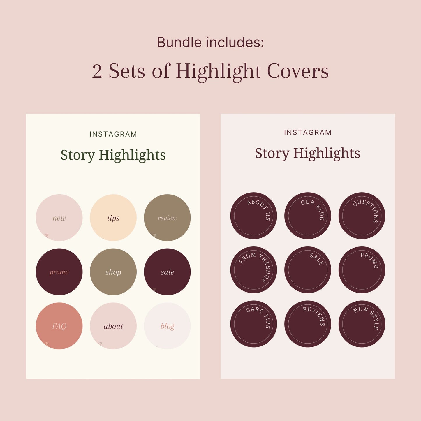 Rosa Social Media Templates