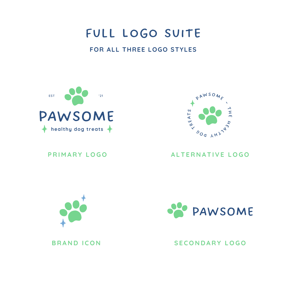 Pawsome Brand Template - Essentials Kits