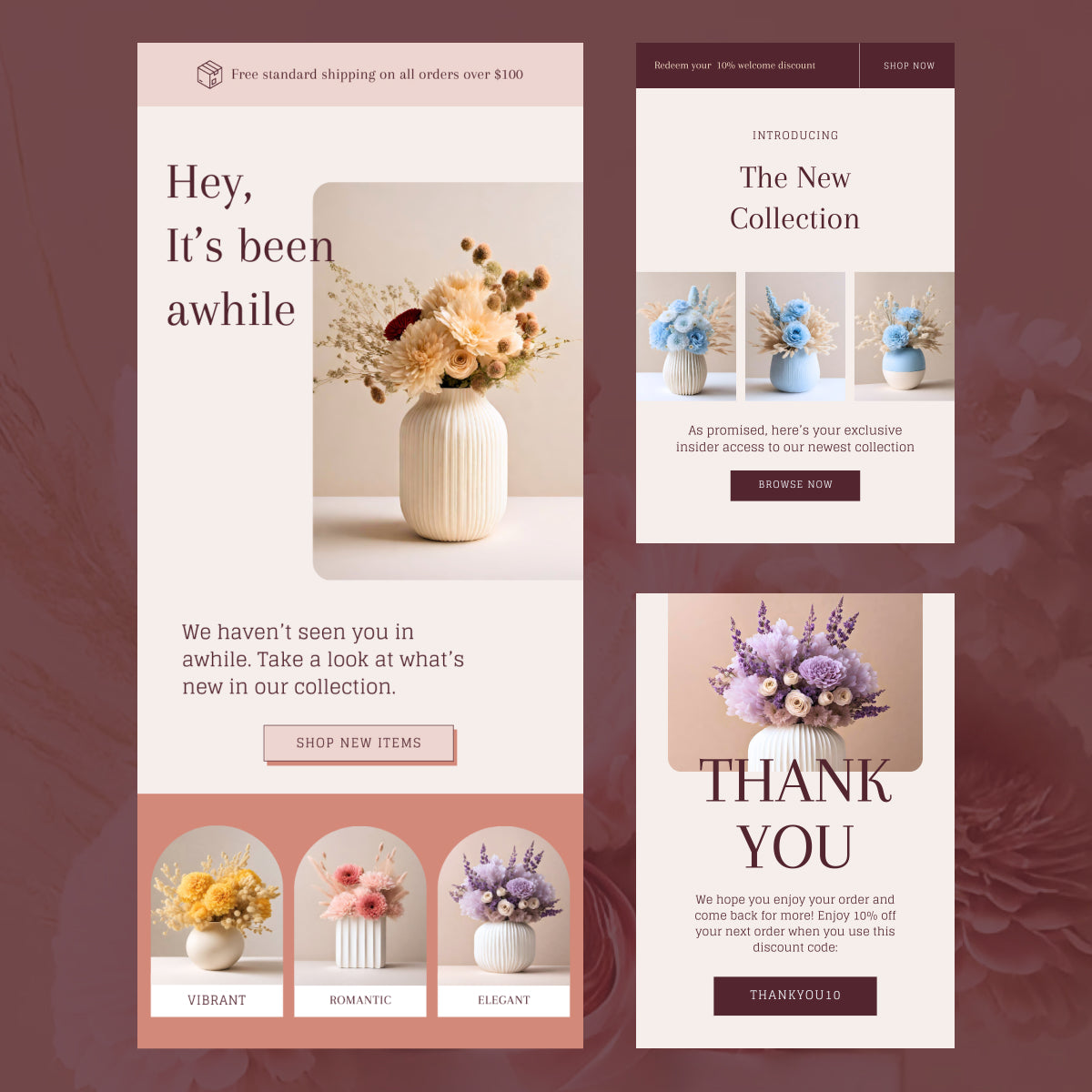 Rosa Email Graphics Template