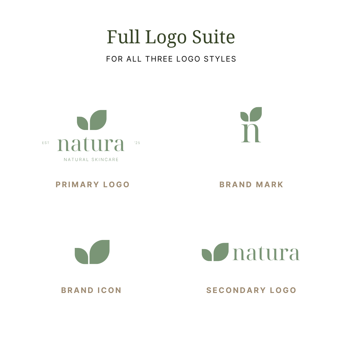 Natura Brand Template - Essentials Kit
