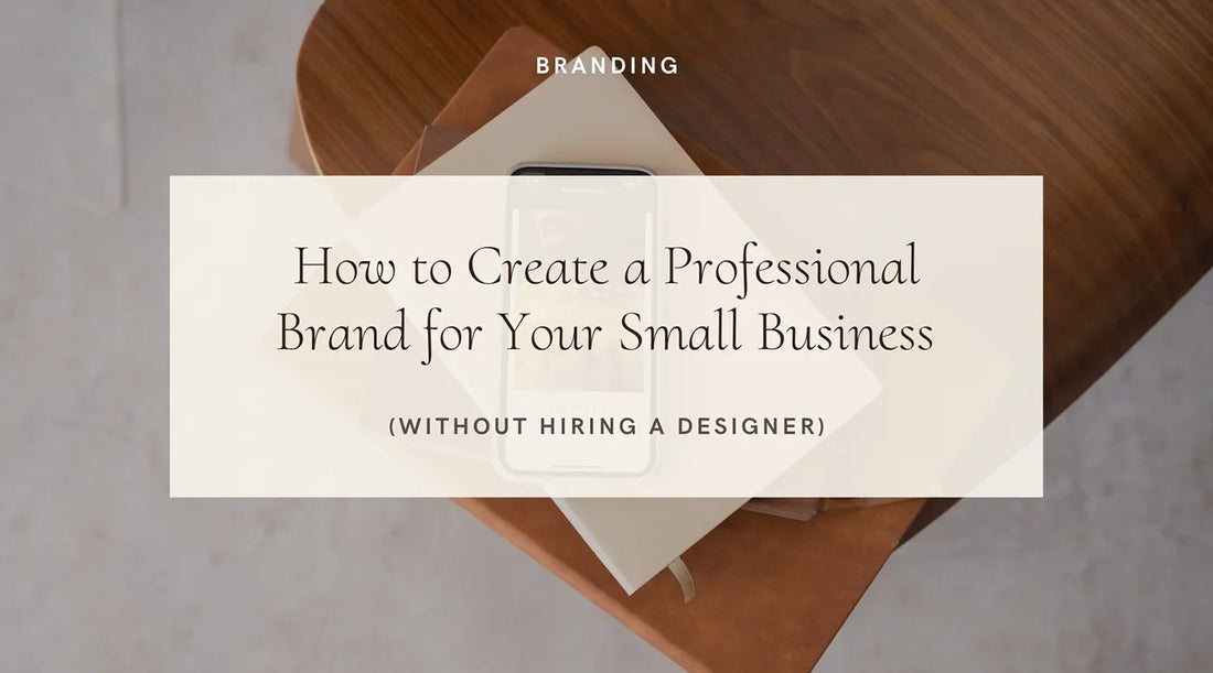 How to Create a Professional Brand for Your Small Business Without Hiring a Designer